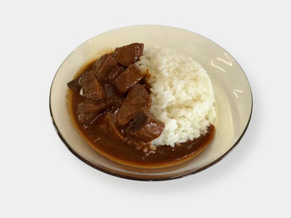 牛タン粗挽きスパイスカレー煮込み