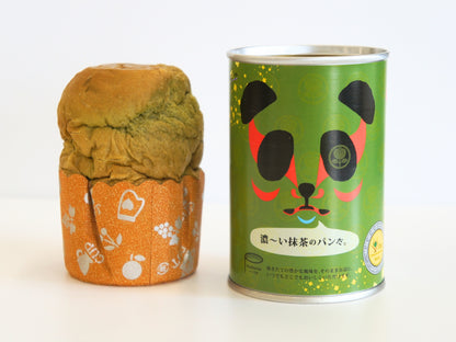 パンだ缶　濃〜い抹茶のパンだ