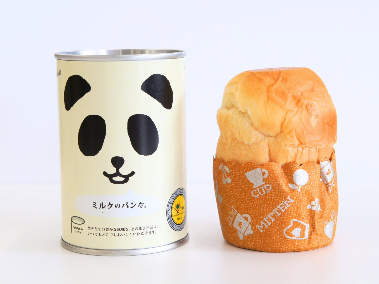 パンの缶詰 ミルクのパンだ